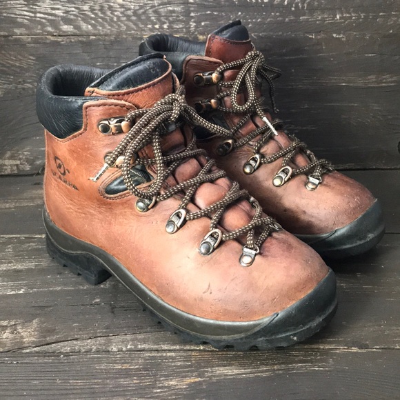 Leather Hiking Boots Size 